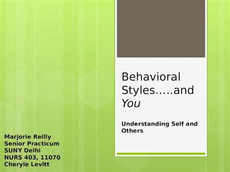 pptx behavioral styles  dokumentips