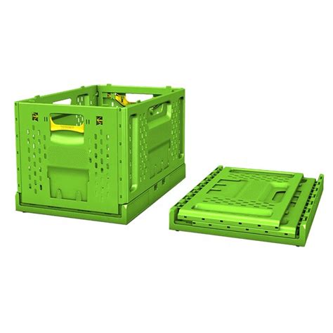 Buy Rpc Small Collapsible Returnable Container Plastic Fruit Crates 47l