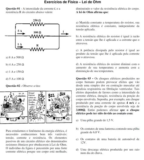 Exercicios Lei De Ohm - SOLOLEARN