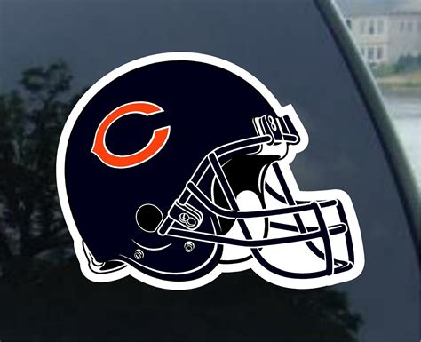 Chicago Bears Vinyl Decal Sticker Etsy