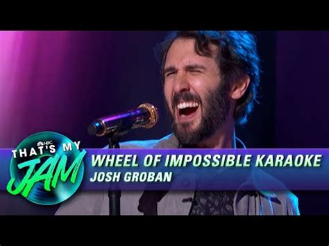 Josh Groban Sings A Barryoke Version Of Total Eclipse Of The Heart By