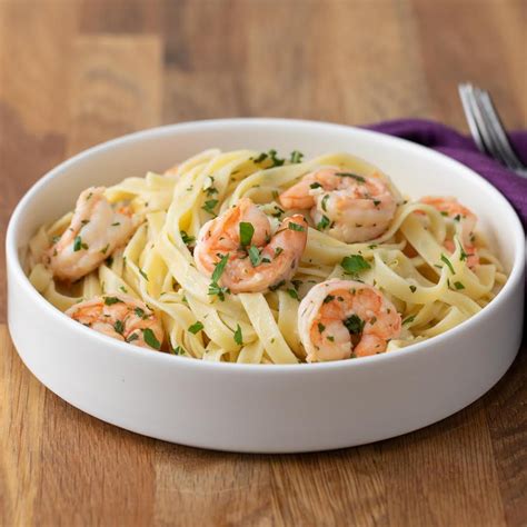 Shrimp Fettuccine Pasta