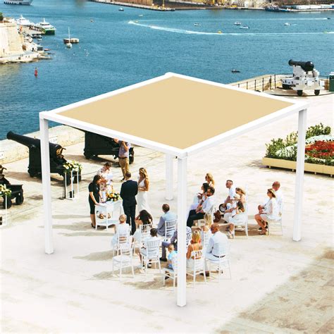 Pergola Shade Cover 20'X20' Outdoor Sun Shade Cloth with Grommets Shade ...