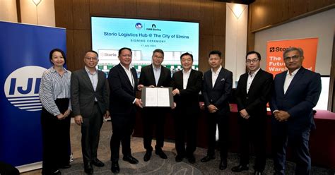 Ijm Corp Enters Into Jv To Develop Two Logistic Hubs In Shah Alam New