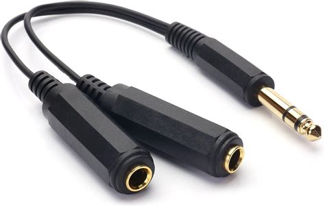 Amazon Hosa YPP 111 1 4 TS To Dual 1 4 TSF Y Cable Electronics