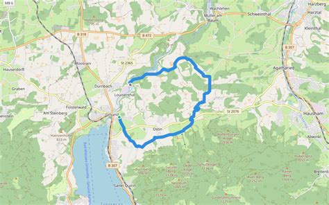 Large Circular Hiking Trail Gmund Gmund Am Tegernsee Bayern Pacer