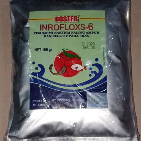 BOSTER INROFLOXS 6 Obat Ikan Pembasmi Bakteri Jamur Virus Paling Ampuh