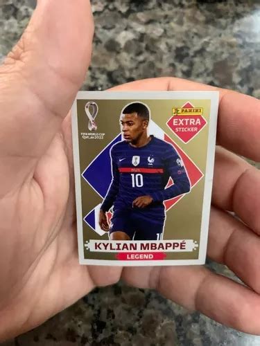 Figurinha Copa Do Mundo Qatar 2022 Legend Ouro Kylian Mbappe à venda em