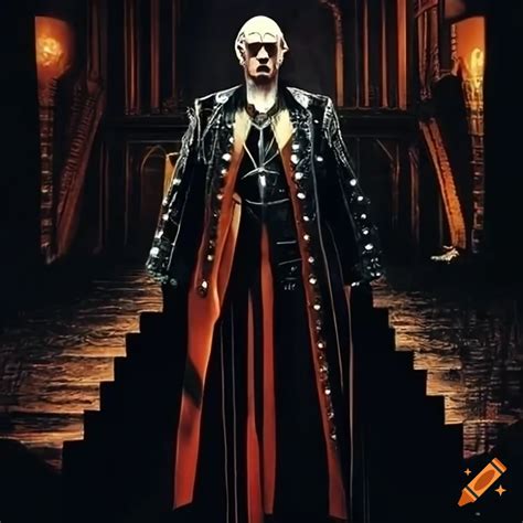 Judas Priest Album Cover Featuring Bela Lugosi On Craiyon