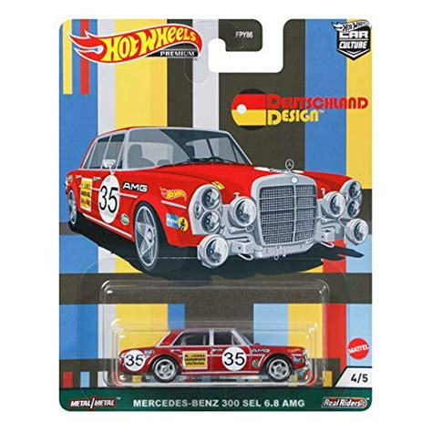 Hot Wheels Premium Mercedes Benz 300 Sel 6 8 Amg Car Culture Deutschland Design