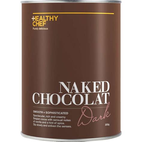 The Healthy Chef Naked Chocolat Dark G Woolworths