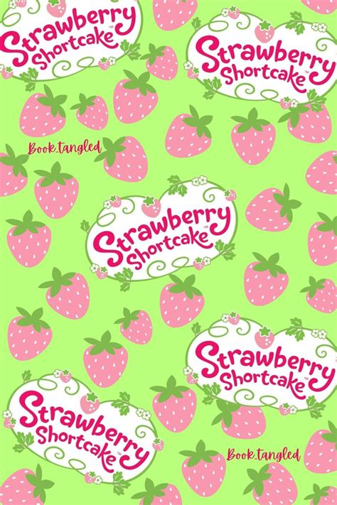 Strawberry Shortcake Wallpaper Pink Aesthetic