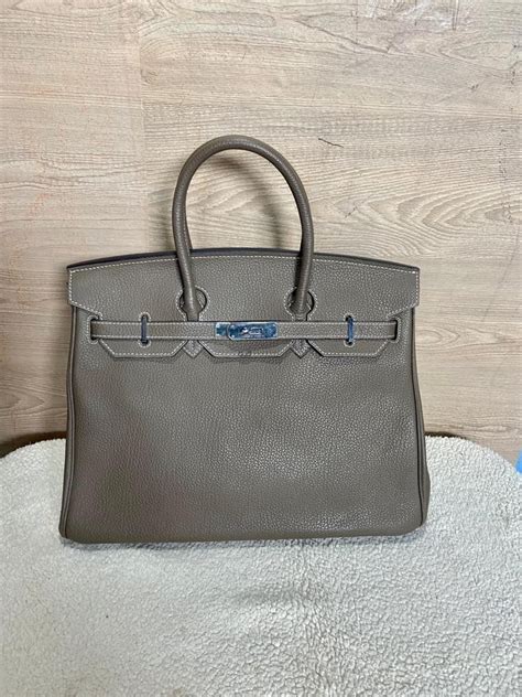 Hermes Birkin Autentik Fesyen Wanita Tas Dompet Di Carousell