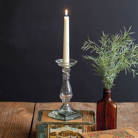 Glass Taper Candle Holder Ctw Home Collection