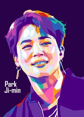 Wpap Kpop Posters Art Set By Andrian Novaldi Displate Bts