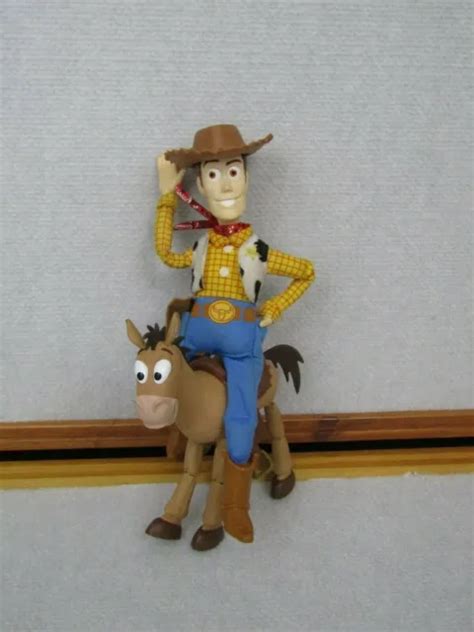 Disney Pixar Plush Round Up Sheriff Woody Bullseye Toy Story Hot Sex Picture