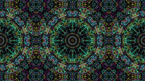 Motion Background psychedelic kaleidoscope patterns, Kaleidoscope sequence patterns ...