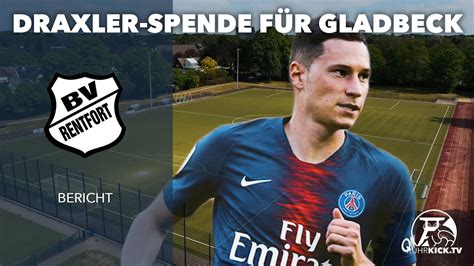 Corona Hilfe aus Paris Nationalspieler Julian Draxler spendet für