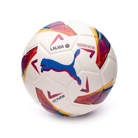 Ball Puma Laliga Replica White Multi Colour F Tbol Emotion