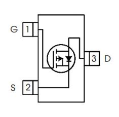 Guía del transistor IRLML6402 configuración de pin características y