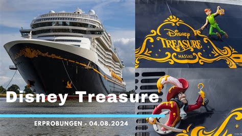 Disney Treasure Neues Kreuzfahrtschiff für Disney YouTube