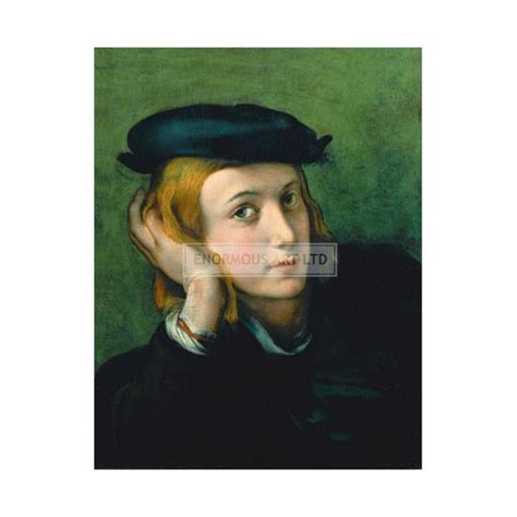 SP007 Parmigianino Portrait of a Youth (Self Portrait) - Enormous Art