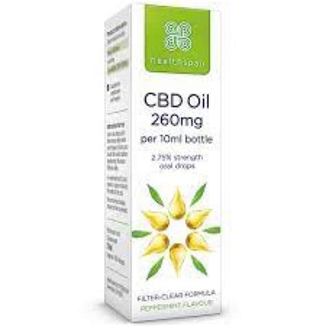 Healthspan CBD Oil 260mg Peppermint Flavour