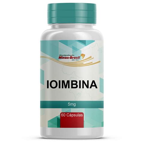 Ioimbina 5 Mg 60 Capsulas Drogaria Net