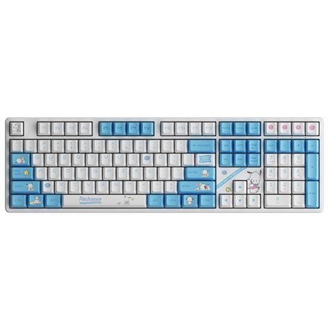 Teclado Mecânico Gamer Akko 5108B Plus Pochacco Blue RGB Wireless