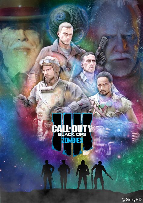 COD Zombies Poster (avengers style) : r/CODZombies