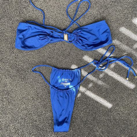 SOMMER SWIM BIKINI NAOMI OLYMPUS TIE SIDE Depop