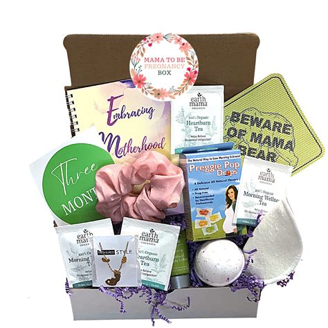 Pregnancy Gift Basket: New Mom Congrats Box | First, Second, Third Trimester Gifts & Morning ...