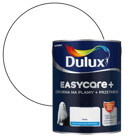 Dulux Easycare Plus Farba Bia A L Smbkolor