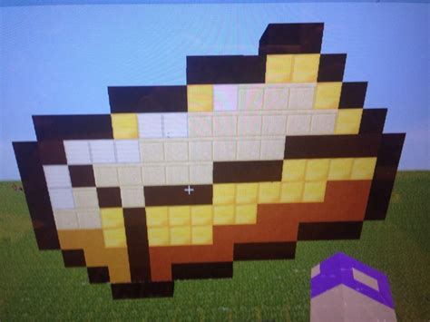 Minecraft Gold Ingot Pixel Art