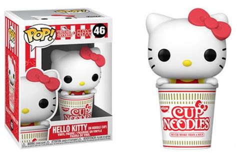 Funko Sanrio Hello Kitty X Nissin Pop Sanrio Hello Kitty Vinyl Figure 46 In Noodle Cup Toywiz