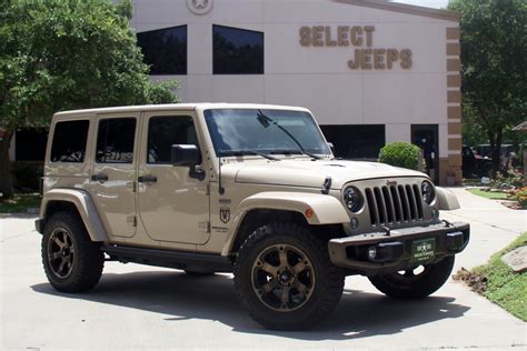 Used 2016 Jeep Wrangler Unlimited Sahara 75th Anniversary For Sale Special Pricing Select