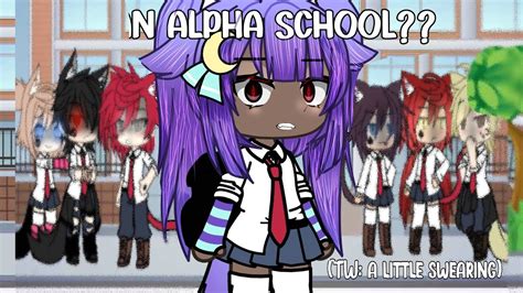 An Alpha School Gacha Life Serie Ep 2 Moon And Maelle Tw