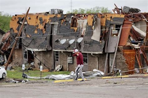 Tornadoes Kill 4 In Oklahoma And Leave Trail Of Destruction Including