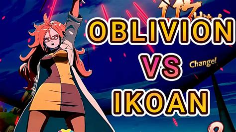 OBLIVION VS IKOAN Dragon Ball FighterZ YouTube