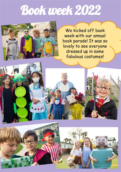 Annual Book Parade 2022 Forrest Hill School