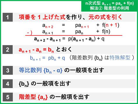 漸化式全パターンの解き方まとめ！難しい問題を攻略しよう 受験辞典