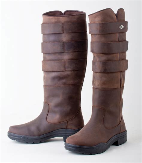 Rhinegold ‘Elite’ Colorado Leather Country Boots - Newmarket Stablecare Ltd