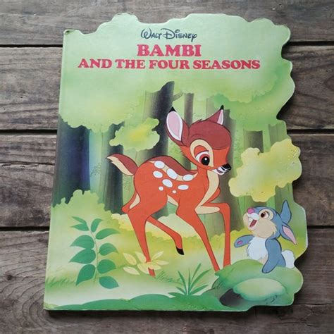 Bambi And The Four Seasons Walt Disney Board Book Etsy