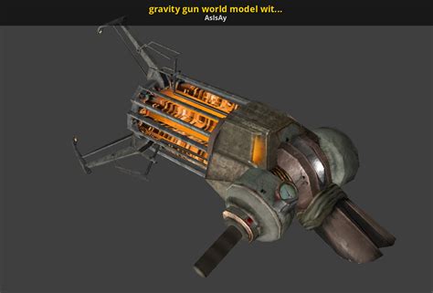 Gravity Gun World Model With Animated Prongs [half Life 2] [mods]