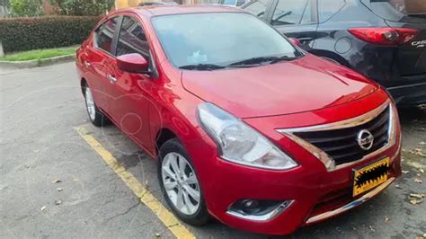 Nissan Versa Sense Usado Color Rojo Precio