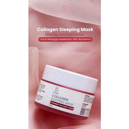 Collagen Sleeping Mask Bg Skin Lazada Indonesia