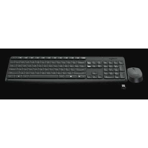 Logitech Wireless Combo Mk235 Black Th Th