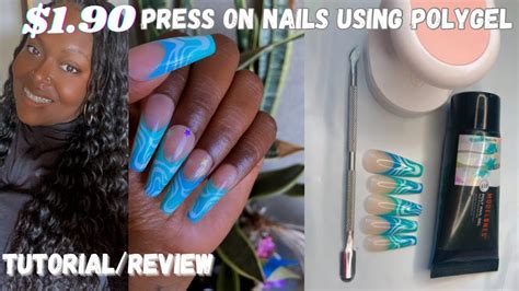 Press On Nails Tutorial How To Apply Press On Nails With Polygel