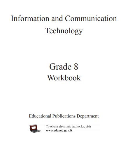 Grade Information And Communication Technology Workbook English