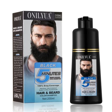 Mua Mens Beard Dye For Men Black In 5 Minutes And Long Lasting Black Hair Dye For Gray Hair